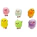 WEWILL Chenille Easter Chicks-Pack of 36 Party Favors Cute Colorful Easter Egg Hunt Bonnet Decorations 1 1/2-Inche