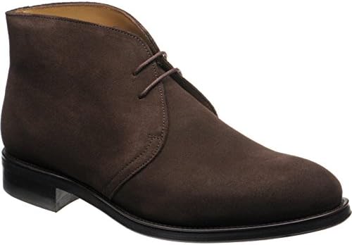 Canterbury Rubber-Soled Chukka Boots in Brown Suede