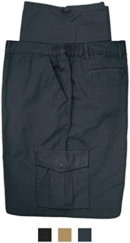 Full Blue Big &amp; Tall Men's Cargo Pants 100% Cotton by 44 X 30 Navy