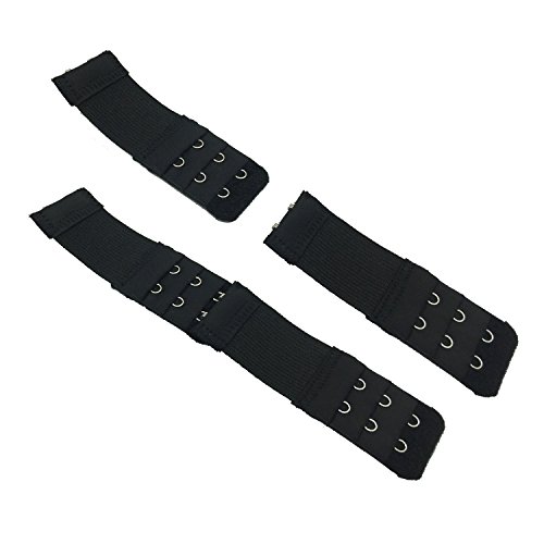 Wartoon 27-in-1 Bra Extenders Adjustable,4 Color 16 Piece Bra Strap Extenders and 1 Pair Invisible Clear Replacement Bra Straps 6 Pieces Non-slip Bra Strap Holder with 3 Pieces Bra Clips - Thumbnail 6