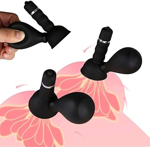 nipple enlargement toys PAIR Perky Nipple Enlargement Suction Pump Enlarge Enhance Breast Erector  Sucker