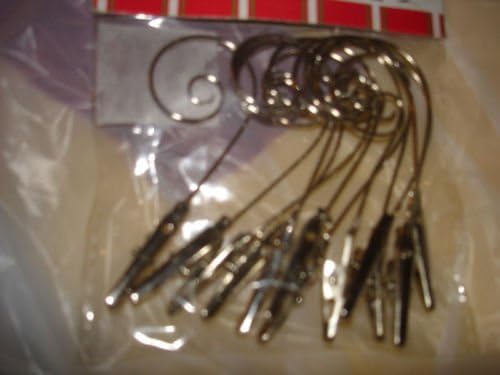 Photo Clip holder Christmas Ornament Tree Photo clip 12 Pack Silver Lot of 2