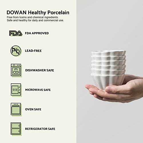 5 Porcelain+Ramekins+Serving+Souffle+Dipping