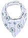 Baby Bandana Drool Bibs for Girls 12 Pack of Absorbent Cotton Baby Gift Set By Mumby