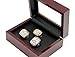 Kickoff101 1997 1998 2015 Denve' Broncos Championship Rings with Display Case Set