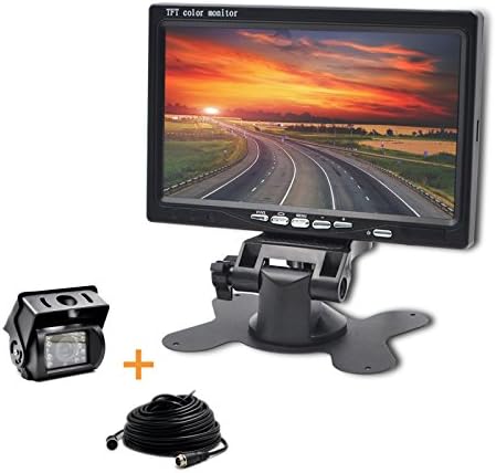 RV Backup Camera 7 Inch LCD MonitorFor Truck/Van/Caravan/Trailers/Campers