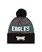 New Era NFL 2016 Reverse Team Color Sport Knit Beanie, Black/Gray, One Size