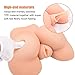 Pussy Ass Masturbator for Male - 3D Realistic Butt Vagina and Anal Stroker for Couples Men Masturbation, Silicone Virgin Anus Love Doll with 2 Hole