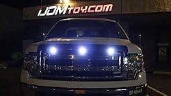 iJDMTOY 3pc Set Custom Retrofit Xenon White Front