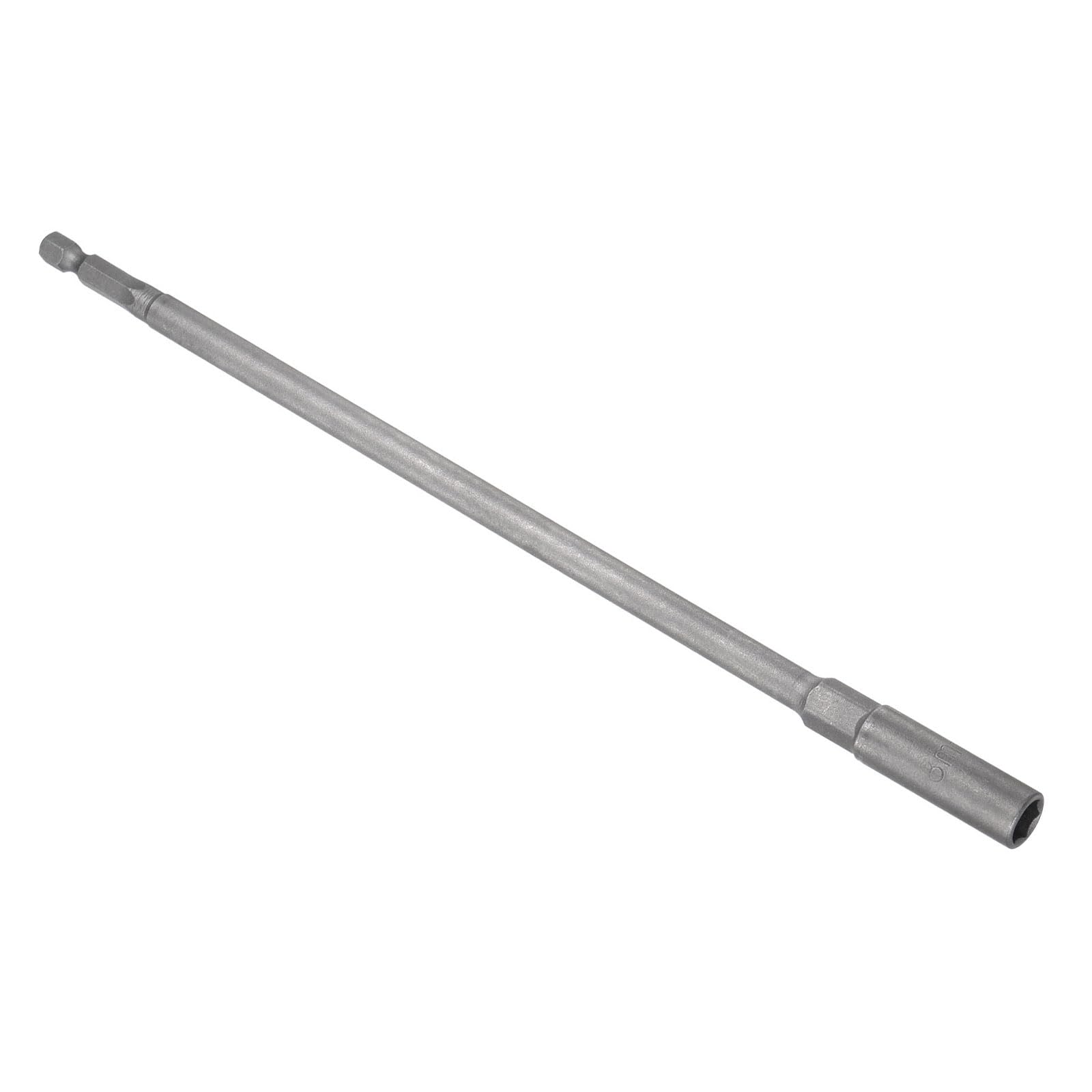 CoCud Quick-Change Nut Setter Driver Bit, 8mm Metric 250mm Length 1/4" Shank, CR-V No-Magnetic Straight Shank Setter Drill Bits - (Applications: for Auto Repair)