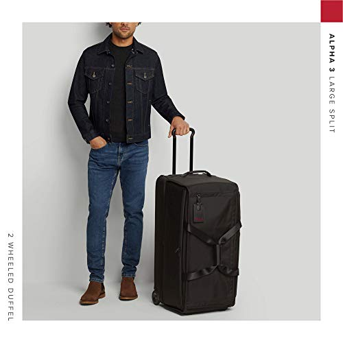 TUMI Alpha 3 Large Split 2Wheel Duffel Bag With Quick Zip Interior