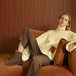 hash bubbie Women's Waterproof Ankle Boots Non Slip