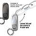 Keyring Accessory +2.0 Magnifying Glasses Pocket Sized Folding Mini Unisex Compact Black