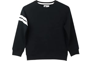 Headstart Essentials Kids Crew Neck Sweatshirt – Soft Cotton Pullover – Unisex School Uniform Jumper for Boys & Girls