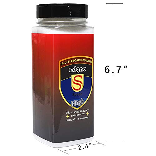 Shuffleboard Wax Shuffleboard Sand 4 Pack with Mini Brush and Dustpan