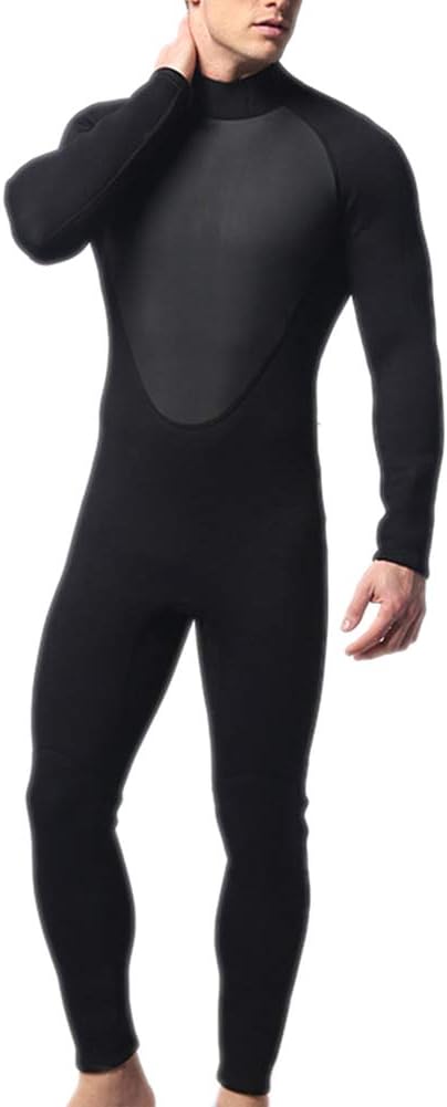 JklausTap Men Full Bodysuit Wetsuit 3mm Diving Suit Stretchy Swimming Surfing Snorkeling