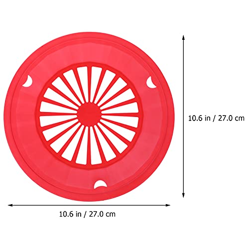 Sedmoon Paper Plate Holders 24 Pack 10" Heavy Duty Plastic Paper Plate