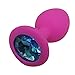WuyiMC Women Waterproof Realistic Masturbation Anal Beads Massage Stick Supplies female G-spot for Female (Pink)