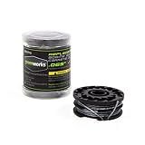Greenworks .065-Inch Dual Line String Trimmer Replacement Spool 3-Pack 2900719