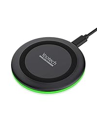 Yootech - Cargador inalámbrico (certificado QI, 7.5 W)