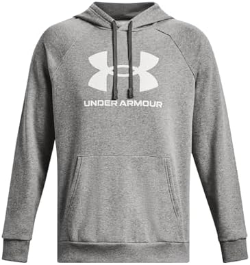 Herren Rival Fleece Big Logo HD, sportlicher Kapuzenpullover mit loser Passform, bequemes und warmes Sweatshirt für Männer