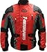 TMS Mens Enduro Armor Jacket Motorcycle Touring Dual Sport Dirt Bike ATV (X-Large, Red)