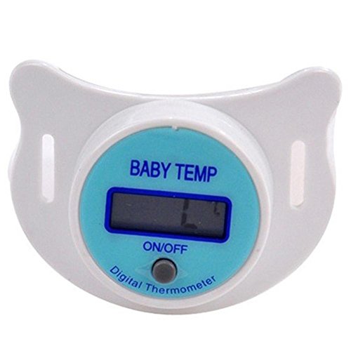 Infant Girls Nipple Thermometer Medical Silicone Pacifier Color Random