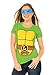 Rubie's Costume Teenage Mutant Ninja Turtles Top With Mask and Leonardo, Green, Large