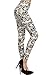 Leggings Depot NEW High Waist Popular Print Women's Leggings Pants (Skull Mania)