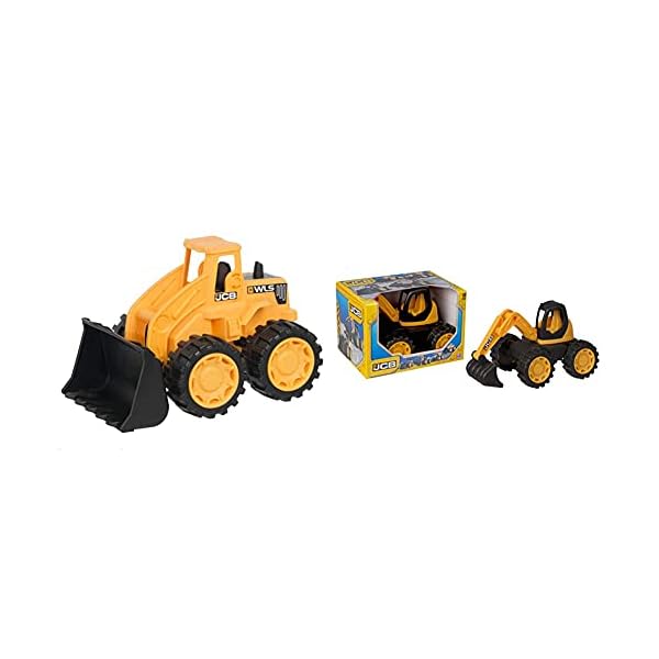 HTI-JCB-ConstructionWheeled-Loader-Truck-Toy-Vehicle-JCB-Construction-Excavator-Truck-Toy-Vehicle HTI JCB 7 Inch Dump Truck | JCB Construction Vehicle Play Vehicles | Indoor, Outdoor And Sandpit Construction Vehicle…