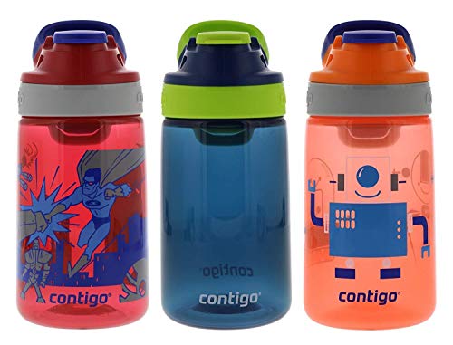 Contigo Water Bottles, Cardinal/Nautical/Nectarine - //coolthings.us
