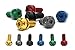 Two Brothers Racing M Series Exhaust Torx 6 PC Bolt Kit Blue