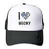 SAXON13-For-Men-Women-Baseball-caps-Mesh-Back-Cute-Bird-Beck-Design-Cap-Hats-Black