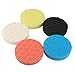 SHYN ABRASIVES 5Pcs 7inch Buffing Sponge Polishing Pad Kit Waxing Car Auto Polisher Use