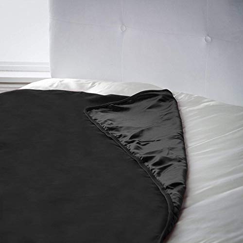 Liberator Fascinator Throe Blanket, Black Shag Pricepulse