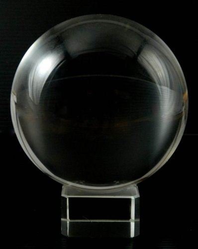 50mm Feng Shui Wiccan Scrying Crystal Glass Ball MY-3419