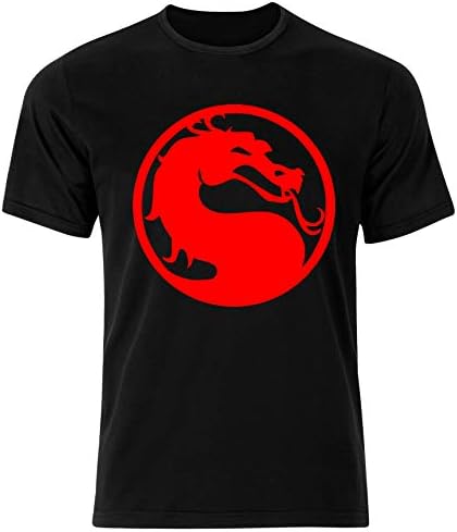 Mortal Kombat-red, Custom Print T Shirt,