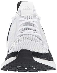 adidas Men's Ultraboost 19, White/Grey, 9.5 M US