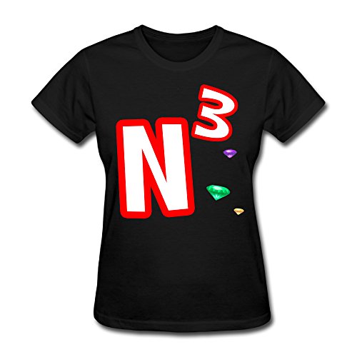 Guiwan Women's Nerdcubed Logo T-shirt