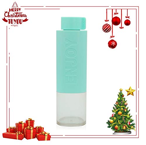 Trinkflasche Wasserflasche Auslaufsicher BPA Frei für Outdoor, Sport, Schule, Fitness und Fitnessstudio 500ML, Grün