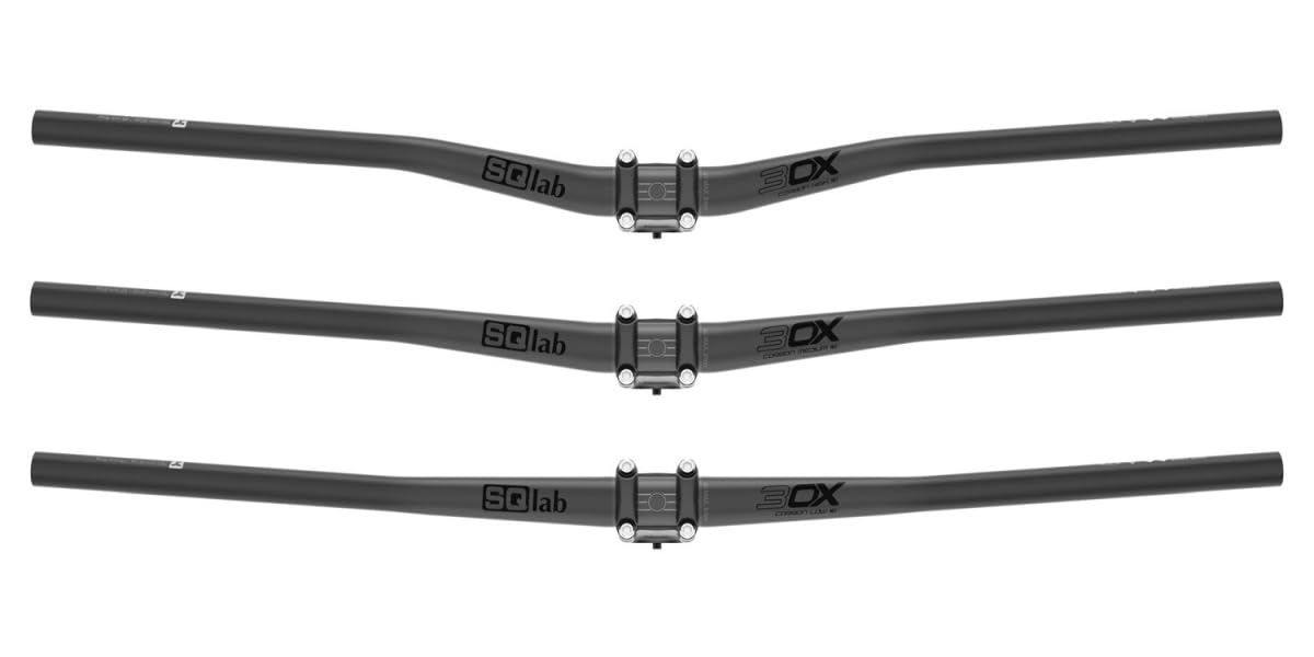 SQlab 3OX 16deg Carbon MTB Bicycle Handlebar (45mm Rise, 31.8, 780mm) (2056)