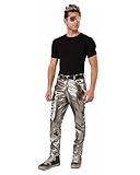 Men's Futuristic Silver Costume Pants