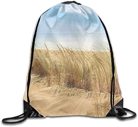 New Shorts Sea-beach-sand-sun Funny Gym Drawstring Bags Travel Backpack Tote School Rucksack