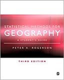 Statistical Methods for Geography, Rogerson, Peter A., 184860002X