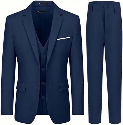 Amazon.com: WULFUL Boys Suits 5-Pieces Formal Slim Fit Tuxedo Suit