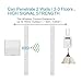 Breezesmile Wireless Light Switch, Self-powered Switch Paired up Breezesmile Receiver - No Wiring No Battery No WiFI - 100-520ft Remote Control Lamps Fans Appliances On/off (Contain Switch Only)