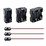 3Pcs 4/6/8 X 1.5V AA Battery Holder with Standard Snap Connector