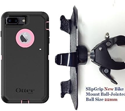 SlipGrip 1.5" Bike Holder for Apple iPhone 8 Plus Using OtterBox Defender Case