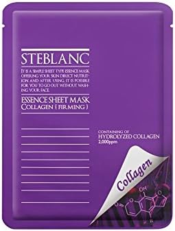 Mizon Steblanc Pack of 10 Collagen Essence Sheet Korean Masks