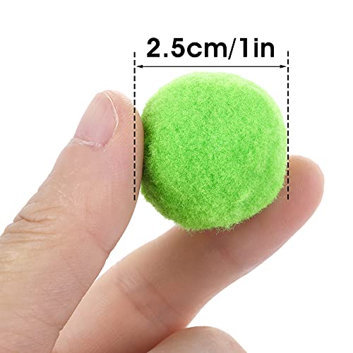 thumbnail image 2 of 9Pcs Cat Pom Pom Balls With Bells - 2 Inch Soft Yarn Balls For Indoor Cats 2 of 13